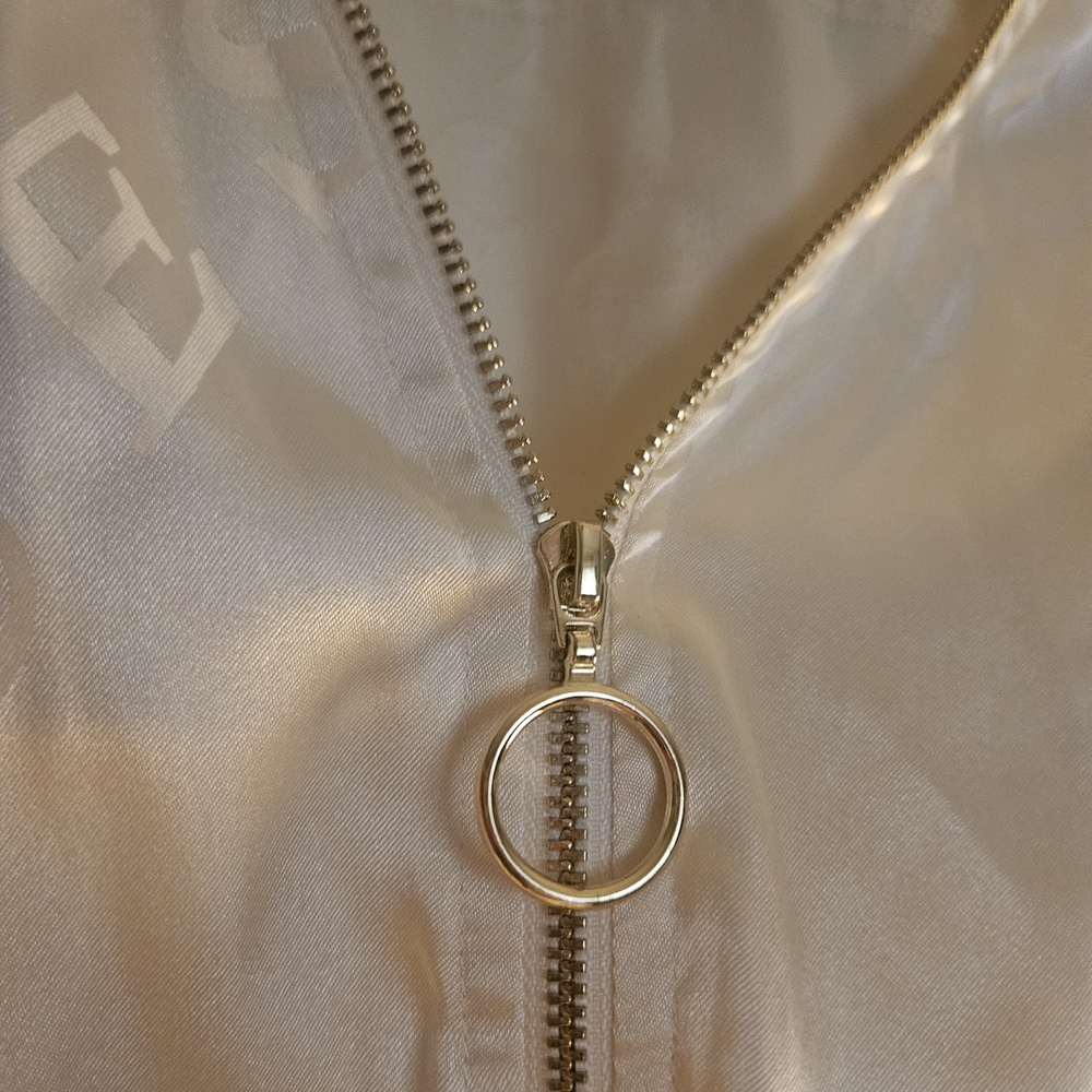 Guess Cream Satin Dress with Gold Chain - Picture 3 of 6